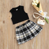 Trendy Plaid Set