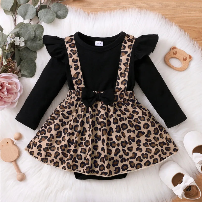 Leopard print baby outlet girl clothes