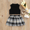 Trendy Plaid Set